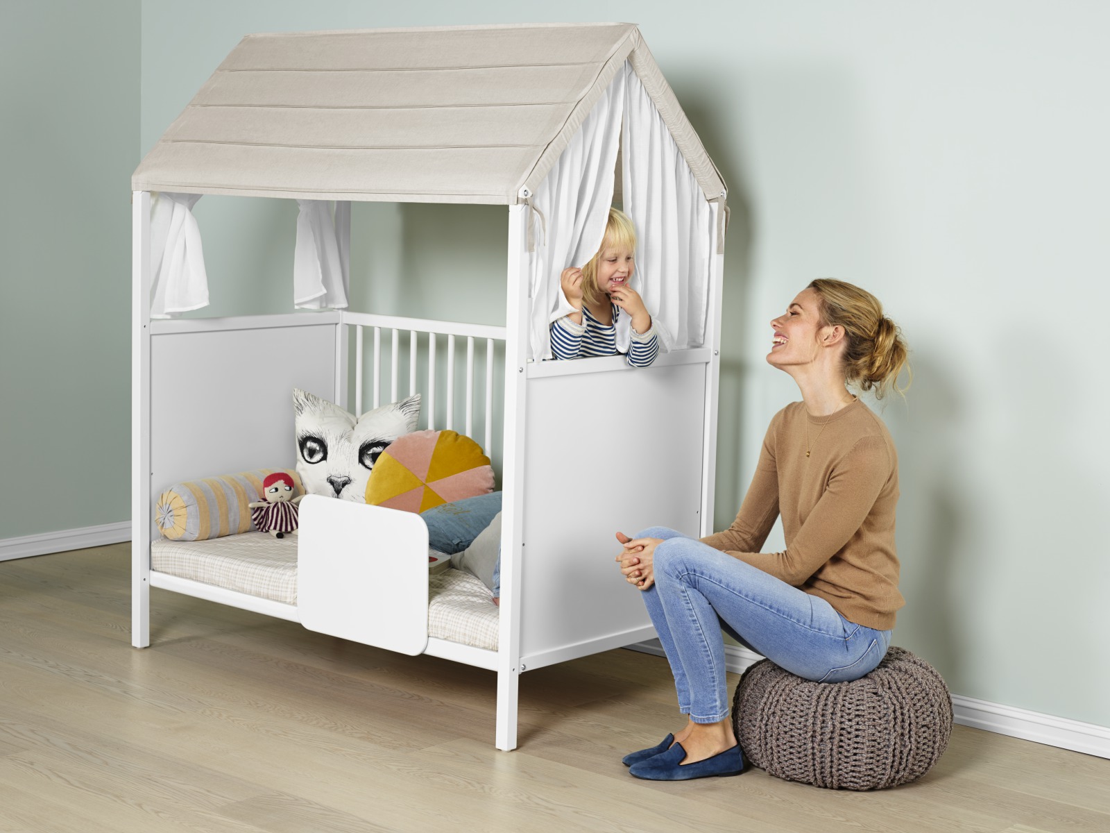 stokke home bed cot mattress